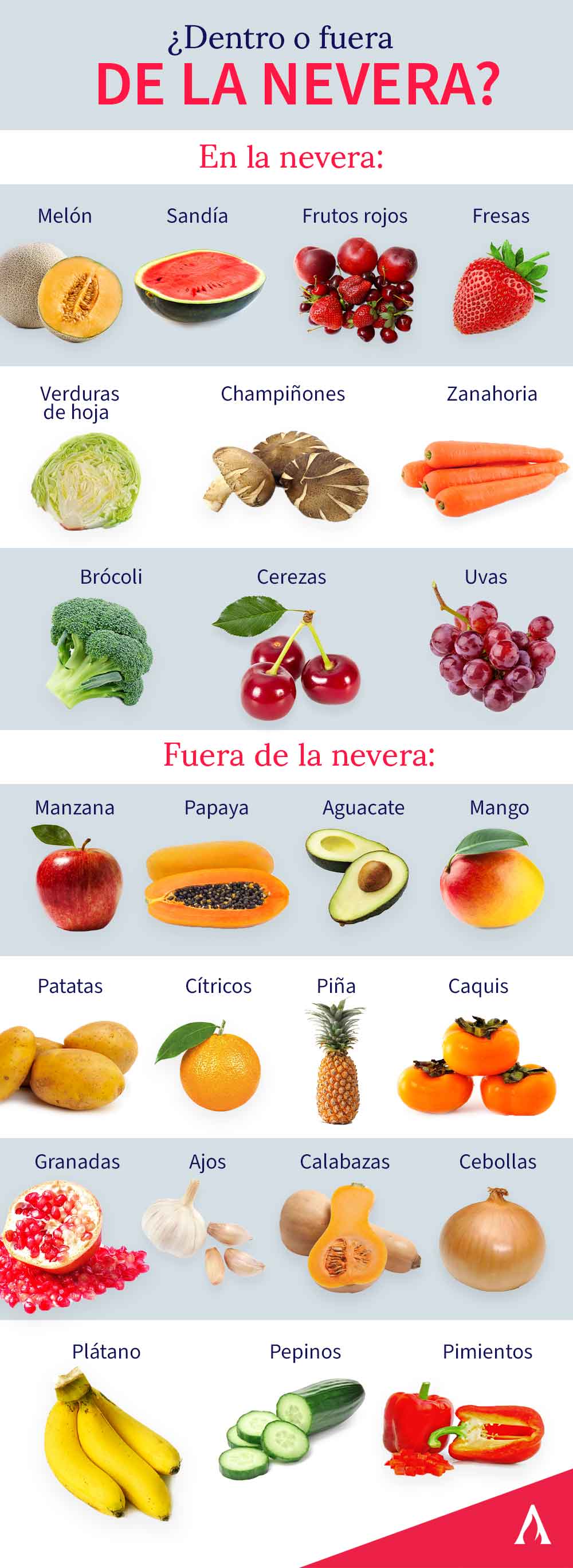 como conservar frutas