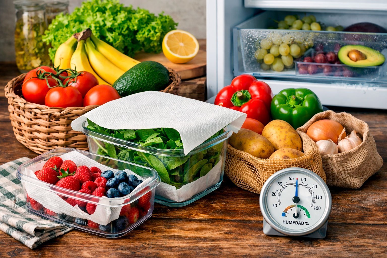 como conservar frutas