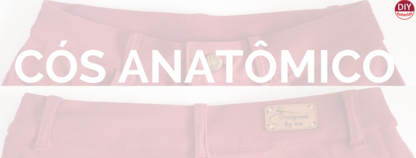 como costurar um cós anatômico