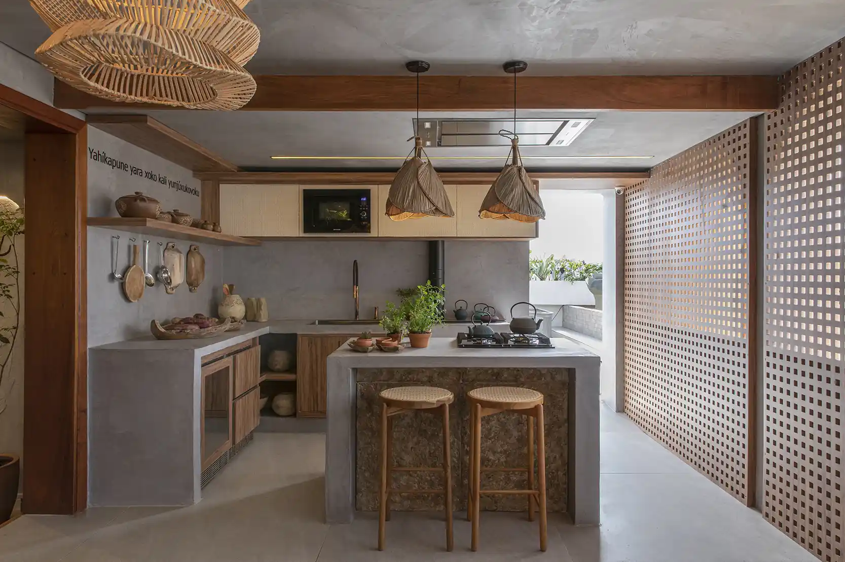 como criar um ambiente boemio na sua cozinha