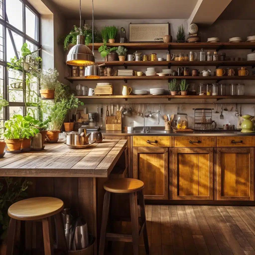 elementos essenciais cozinha boho