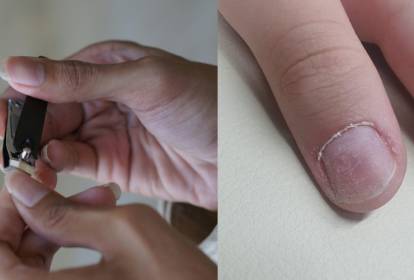 como deixar as cutículas finas e discretas