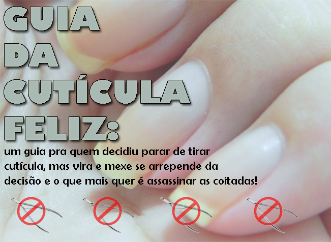 como deixar as cutículas finas e discretas
