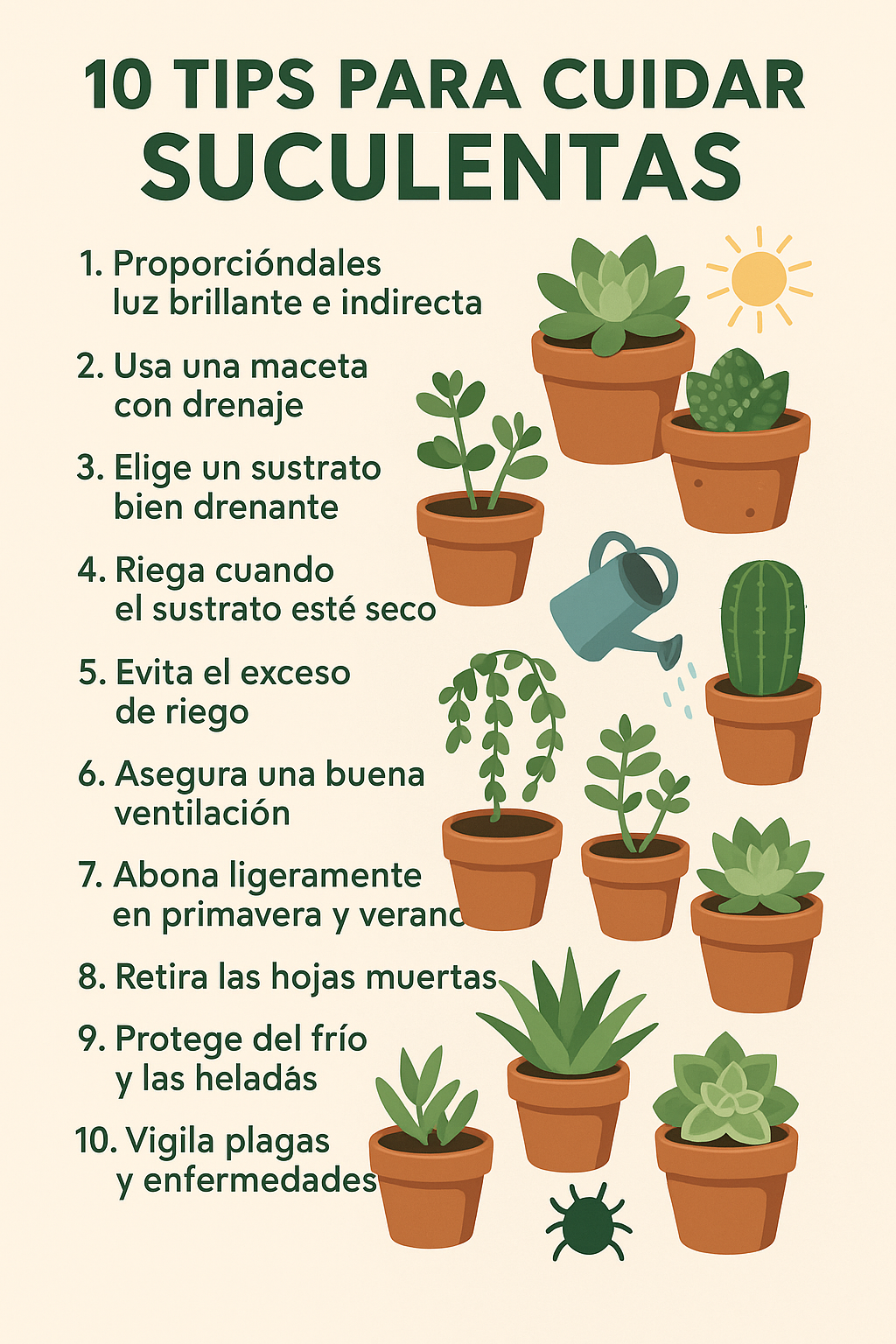 como cuidar de suculentas