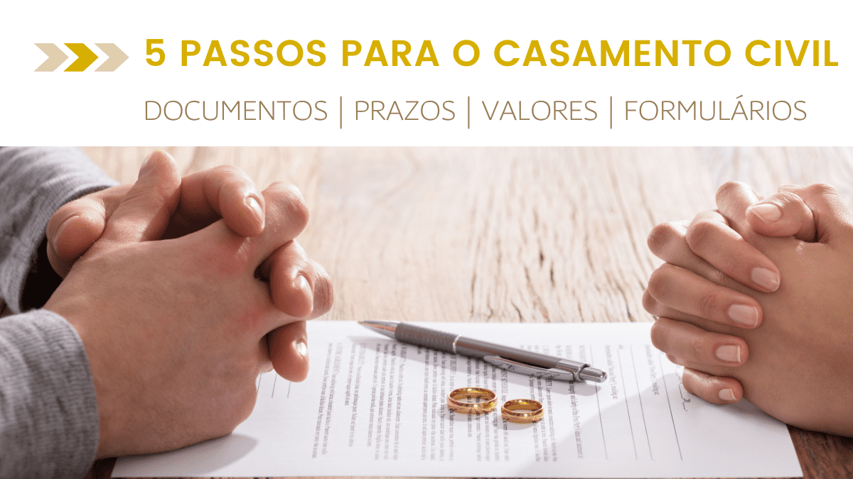 O passo a passo para dar entrada no casamento civil online