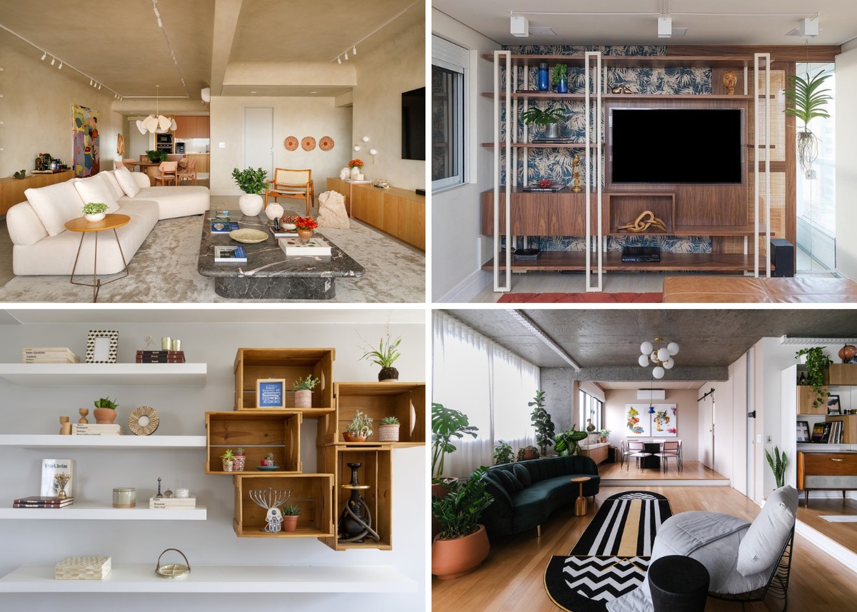 como decorar a sala gastando pouco