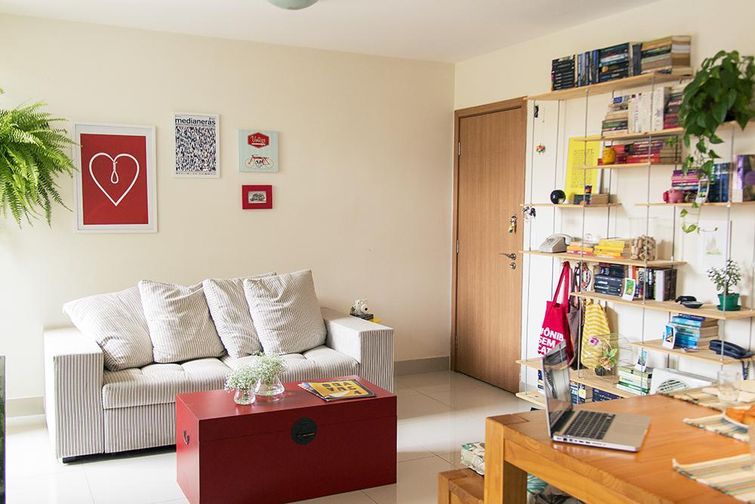 ideias baratas para decorar sala pequena