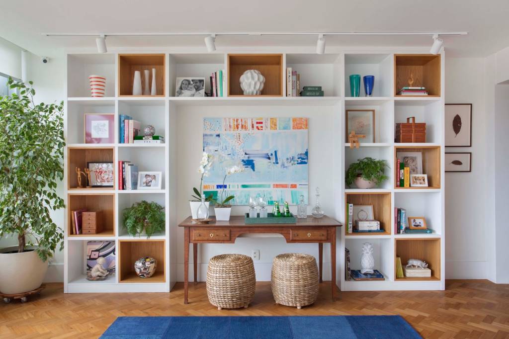 Estante vazada: a solução perfeita para dividir ambientes pequenos