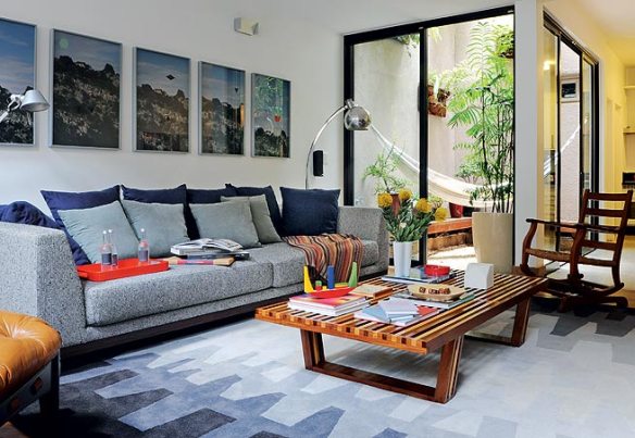 como misturar móveis antigos e modernos