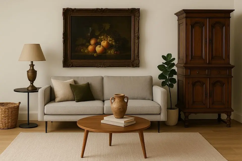 integrar peças herdadas na decoração atual