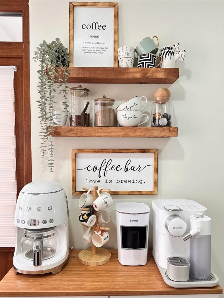 ideias de decoração para cantinho do café