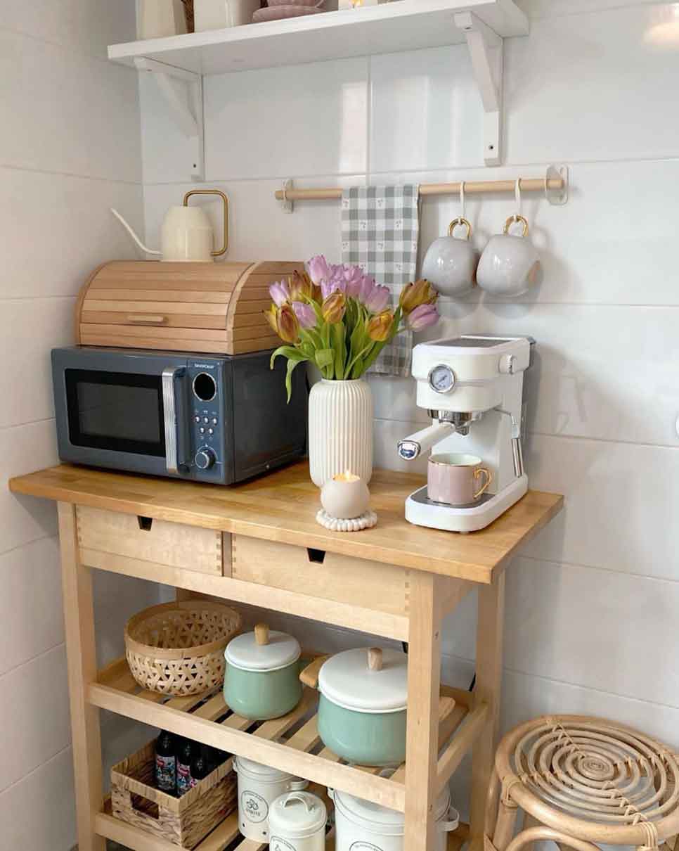 como decorar o cantinho do cafe