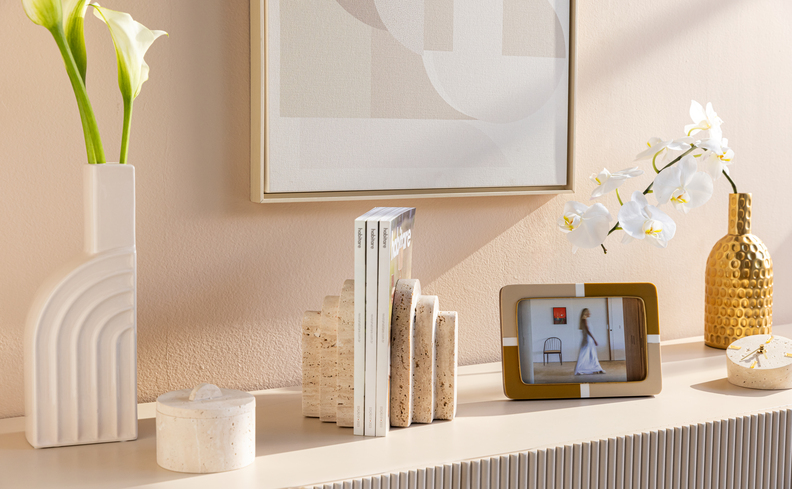 como decorar rack de sala pequeno