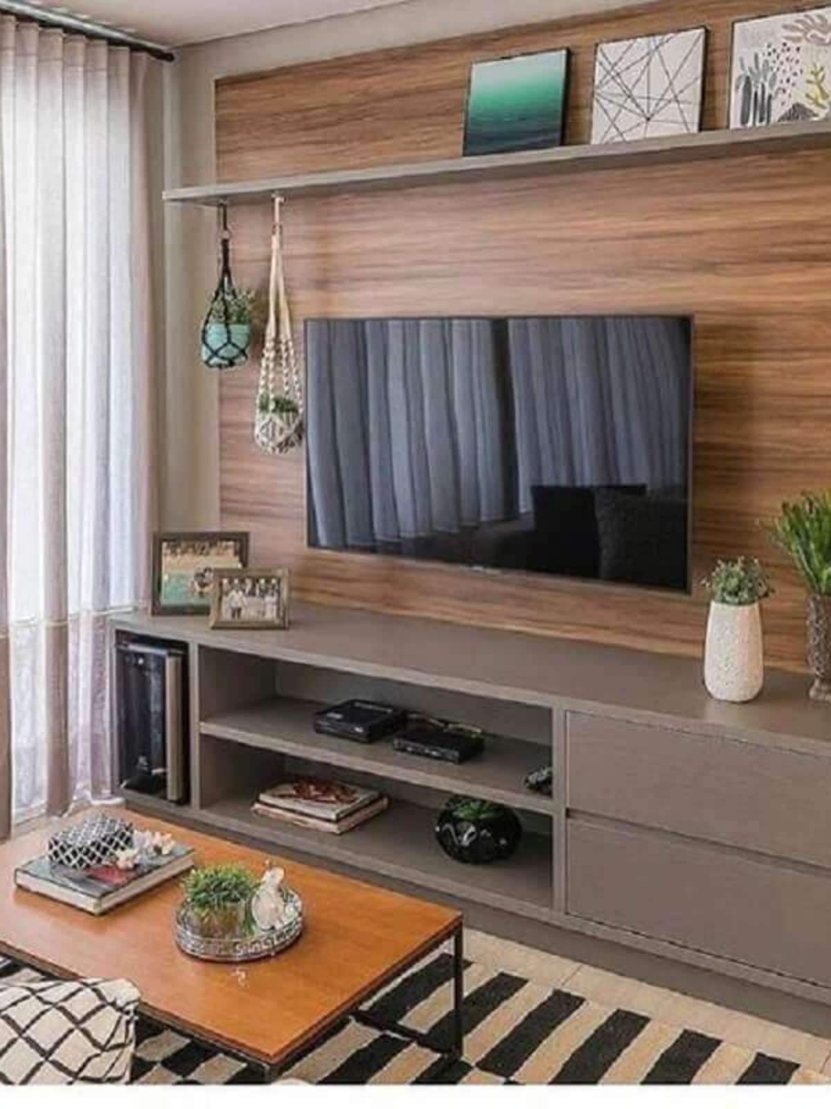 estilos de decoração para rack