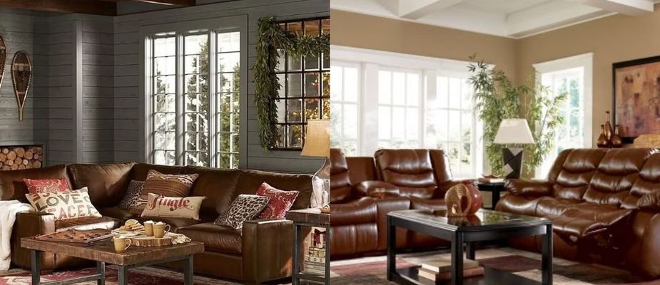 como decorar sala com sofa marrom