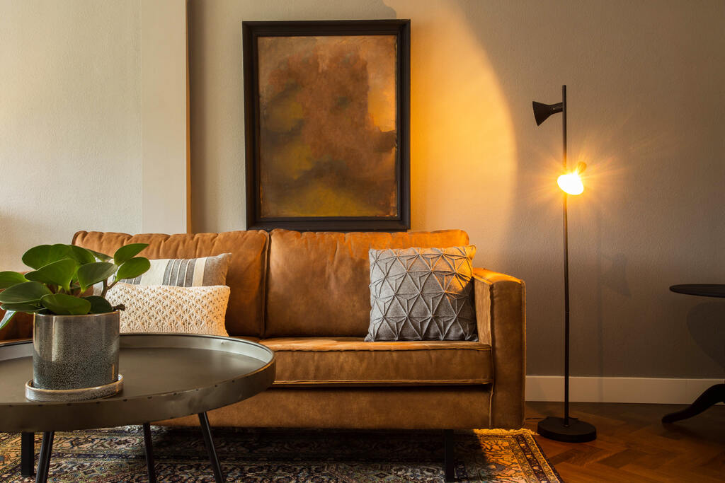 como decorar sala com sofa marrom
