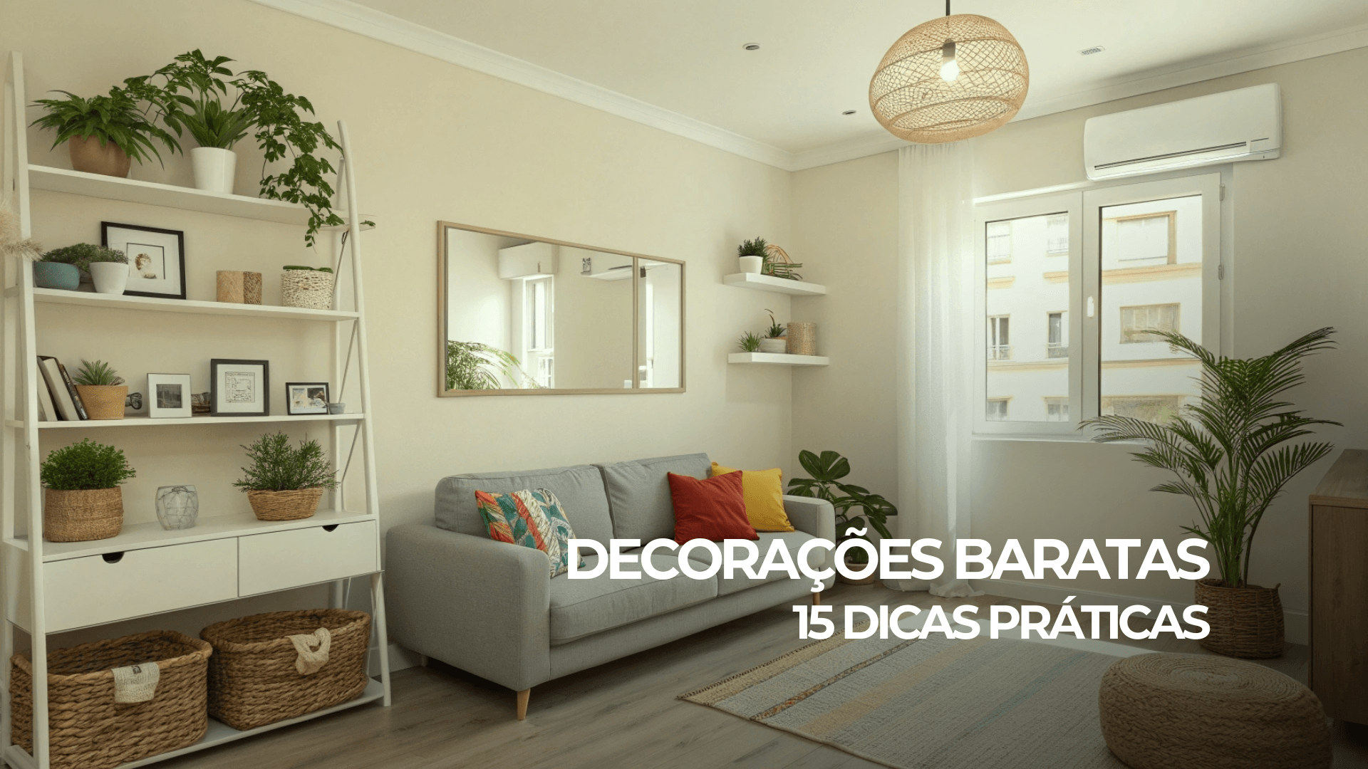como decorar sala de estar gastando pouco