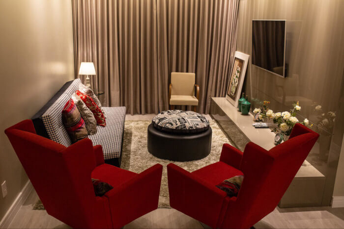 cores que ampliam ambientes pequenos