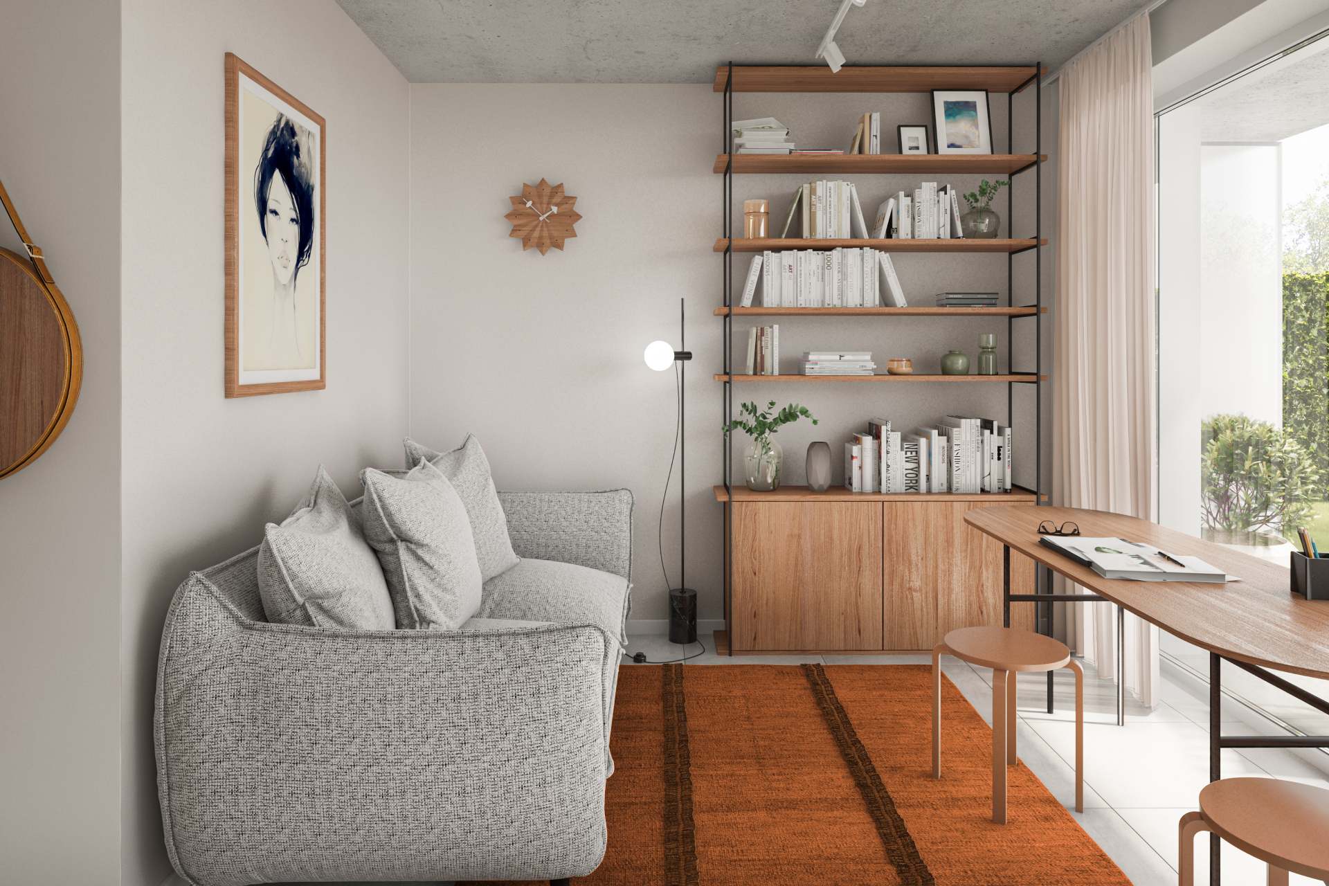 cores que ampliam ambientes pequenos