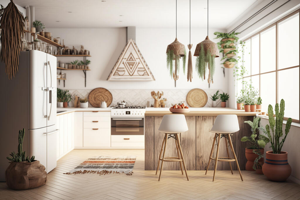 iluminação aconchegante cozinha