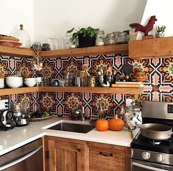 materiais naturais decoração cozinha