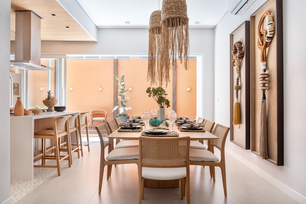 móveis e acessórios cozinha boho