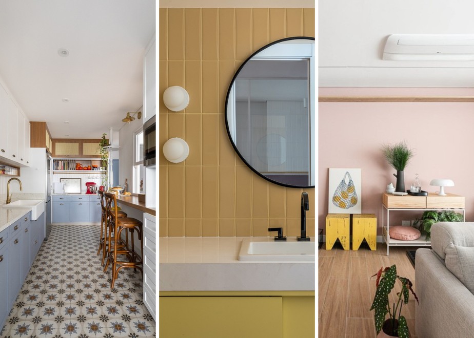 como decorar cozinha candy color