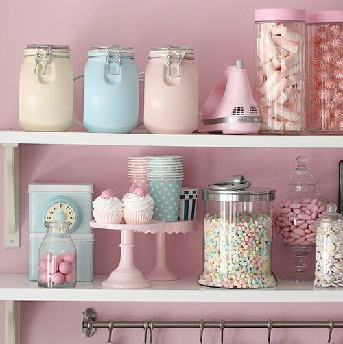 eletrodomésticos retrô coloridos para cozinha