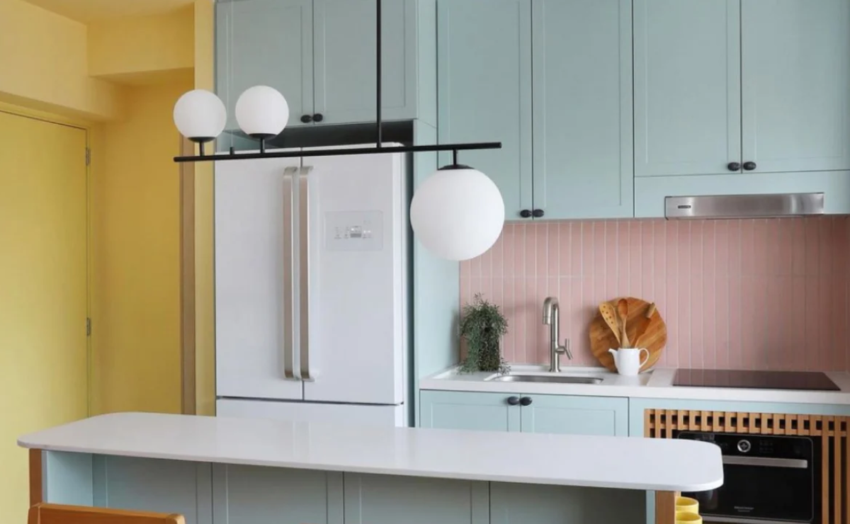 como decorar cozinha candy color