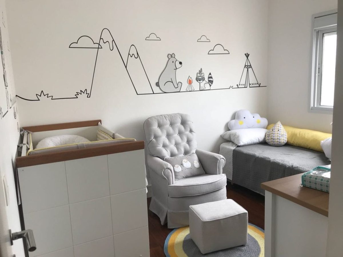10 ideias de quarto de bebe unissex moderno e funcional