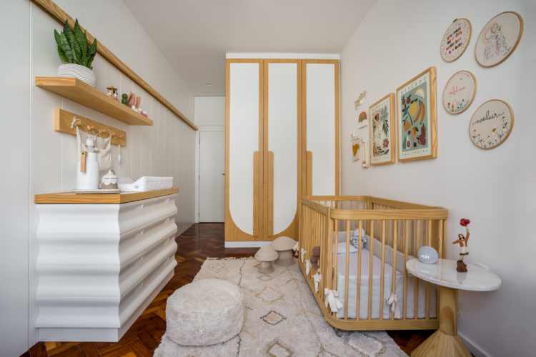 iluminacao ideal para quarto de bebe unissex moderno