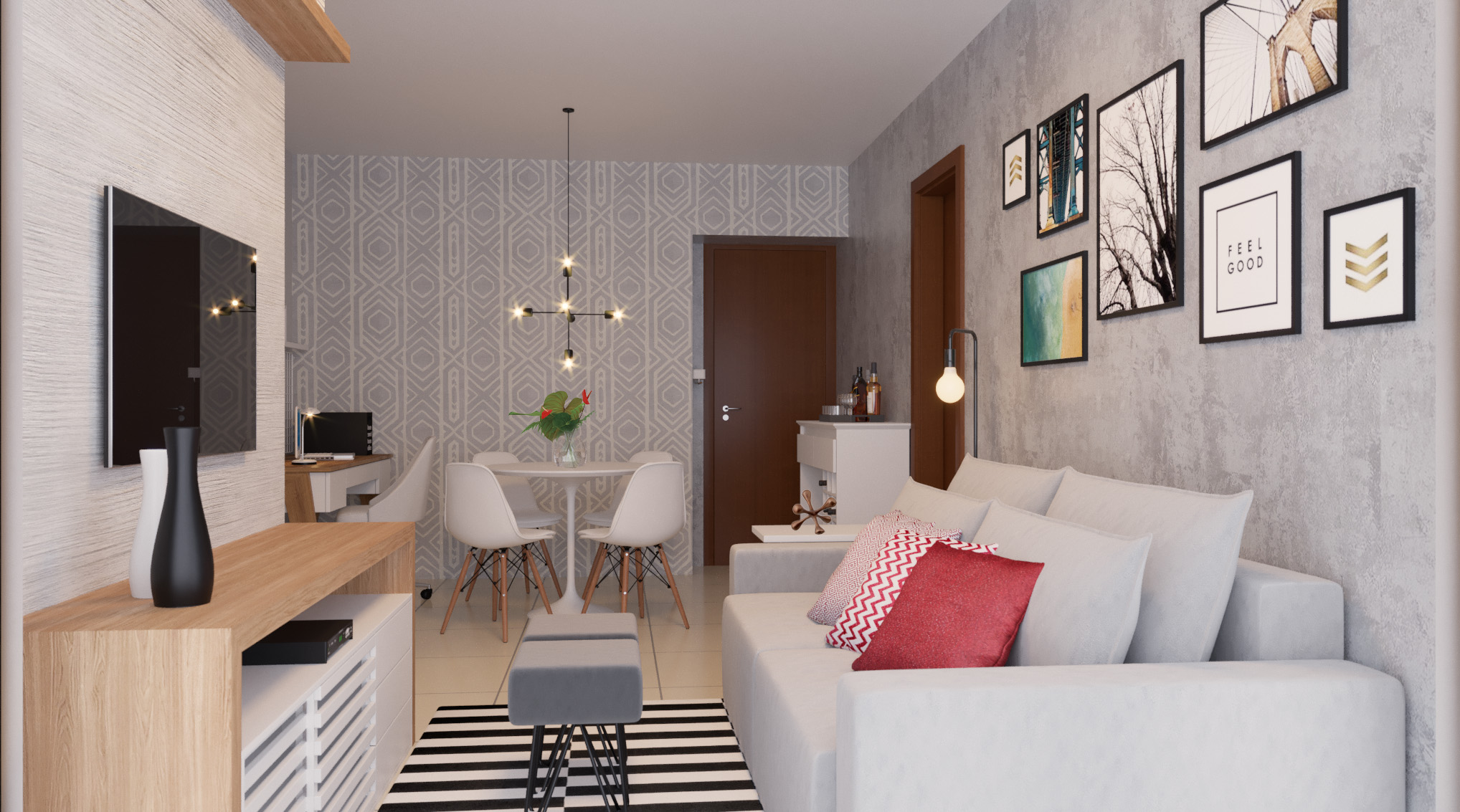 como decorar uma sala