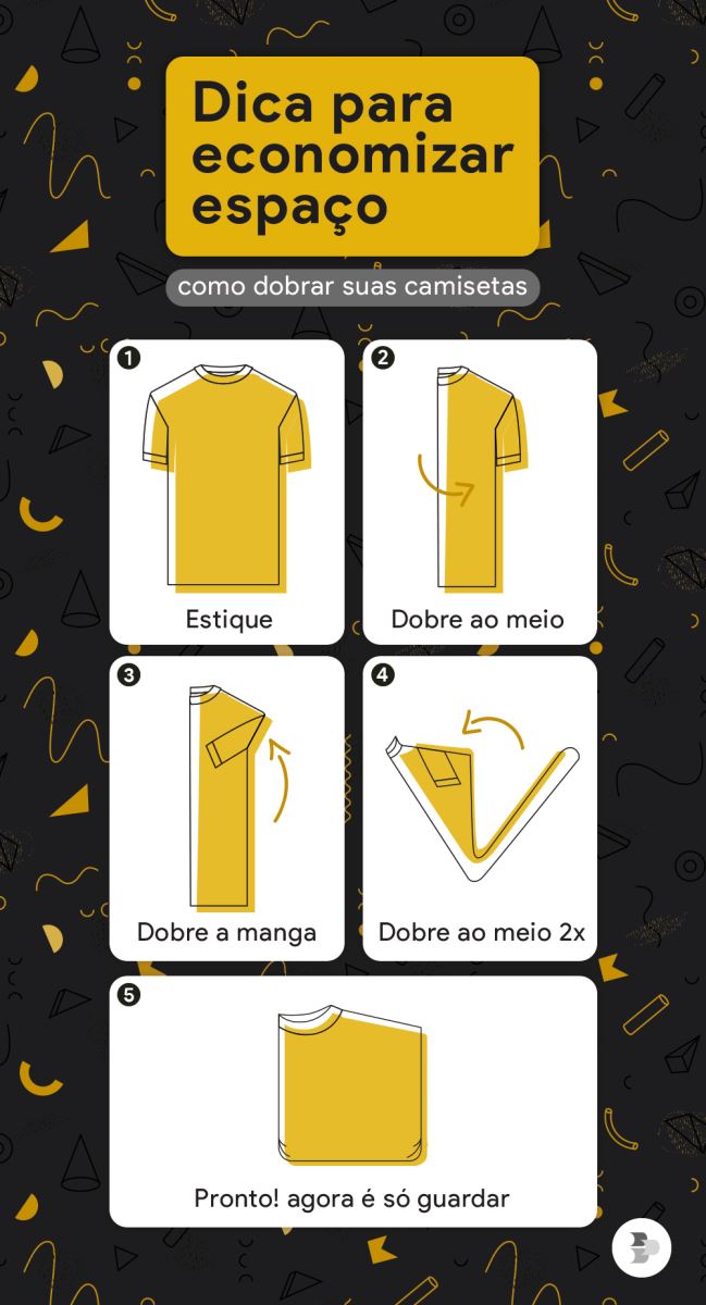 dobrar roupa sem amassar para viagem