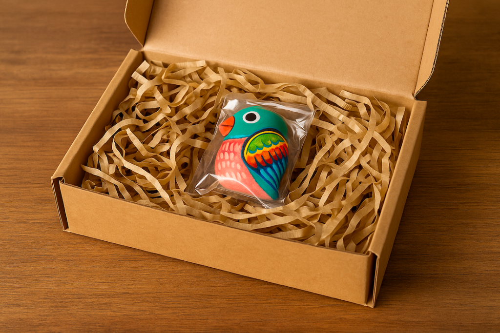 embalagem segura para produtos artesanais