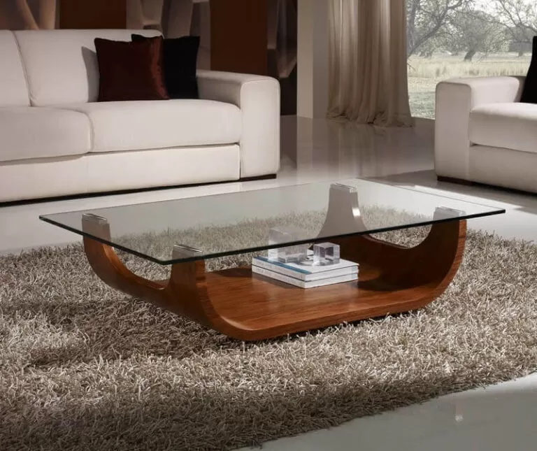 mesa de centro retangular vs redonda