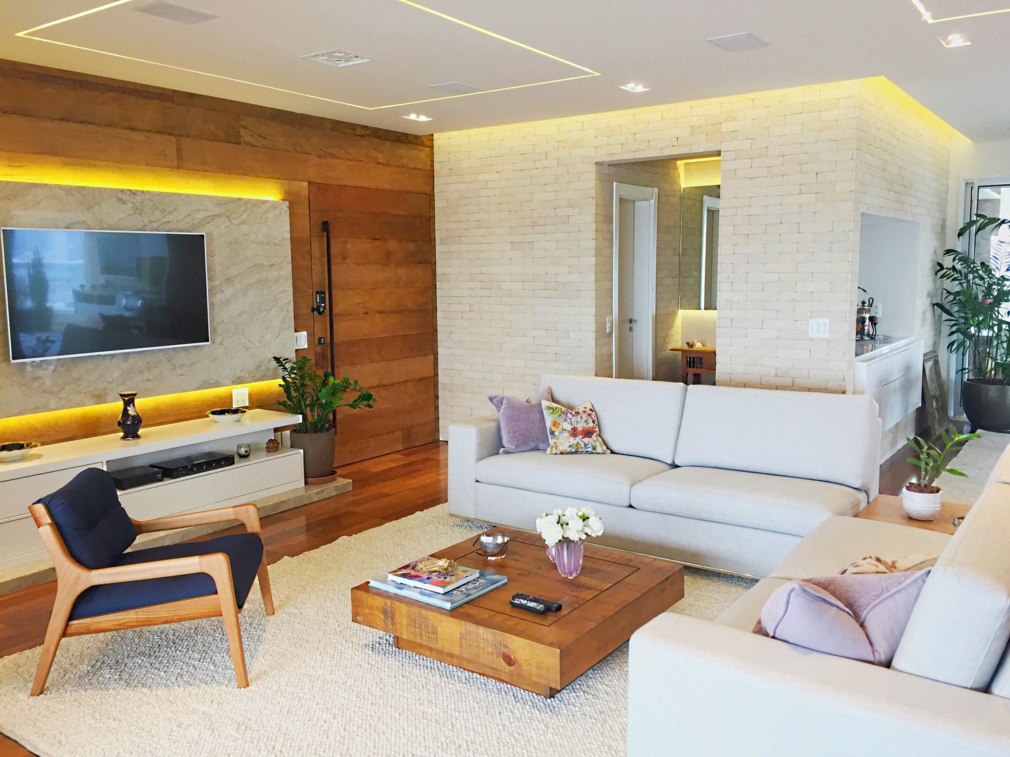 mesa de centro retangular vs redonda