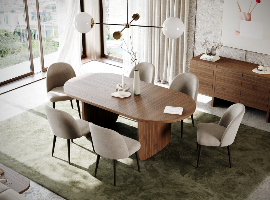 distância ideal entre mesa e parede