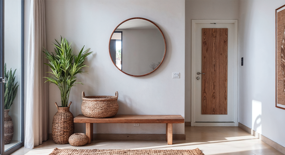 tamanho ideal espelho quarto corpo inteiro