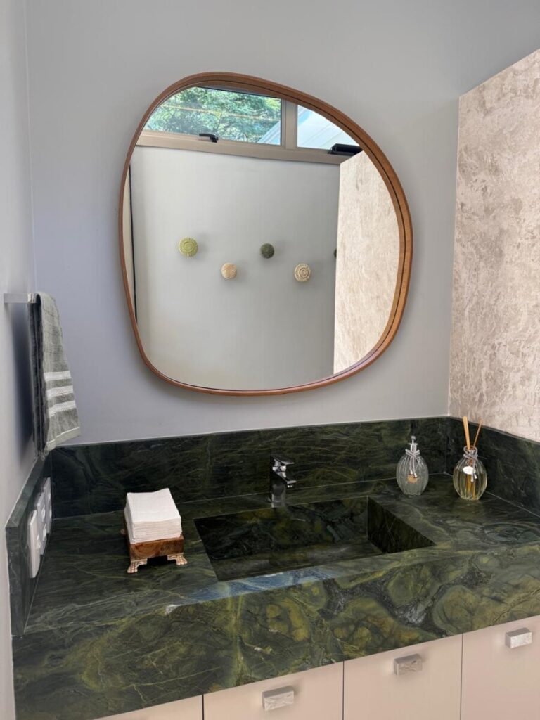 espelho ideal para banheiro feng shui