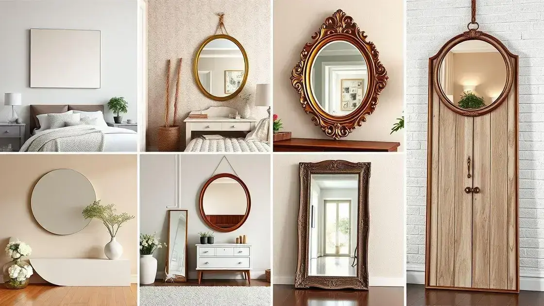 tamanho ideal espelho quarto corpo inteiro