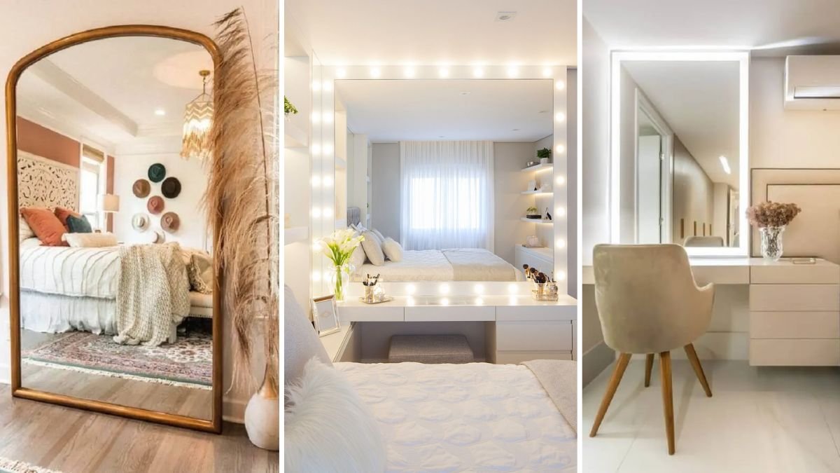 como escolher espelho para sala