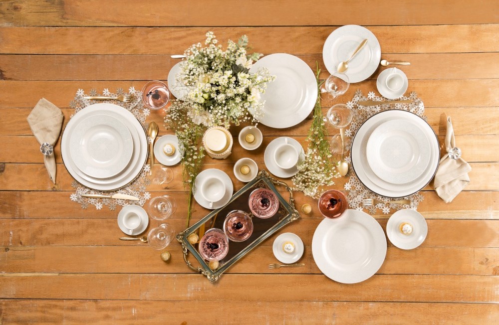 Como cuidar do seu aparelho de jantar de porcelana