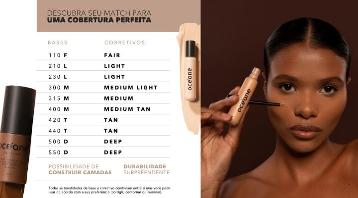 como escolher o corretivo certo para o seu tom de pele