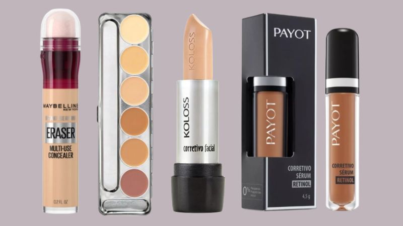 como usar corretivo para olheiras