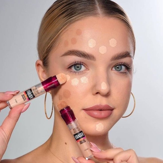 como usar corretivo para olheiras