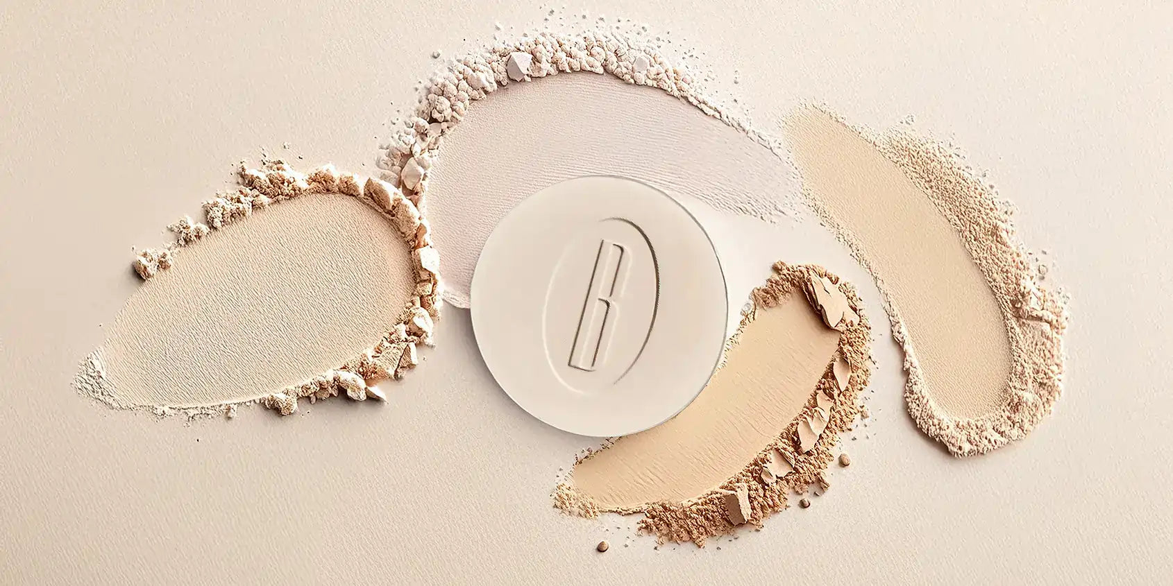 pó compacto com cor e FPS