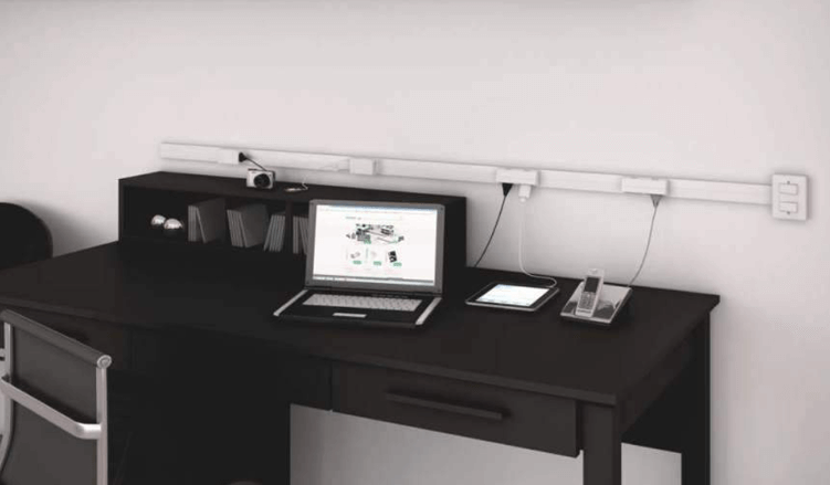 como esconder fios home office