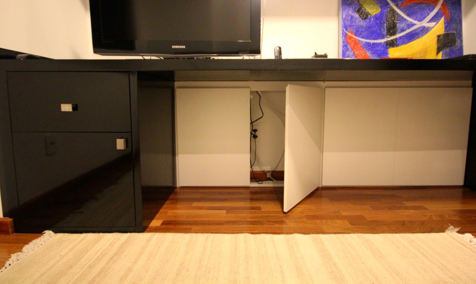 erros comuns ao organizar cabos de escritório