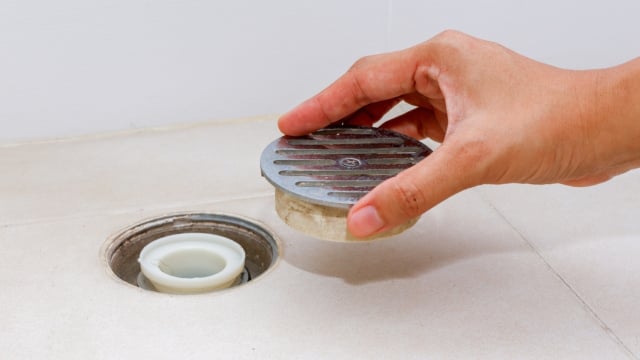 como resolver cheiro de esgoto no banheiro