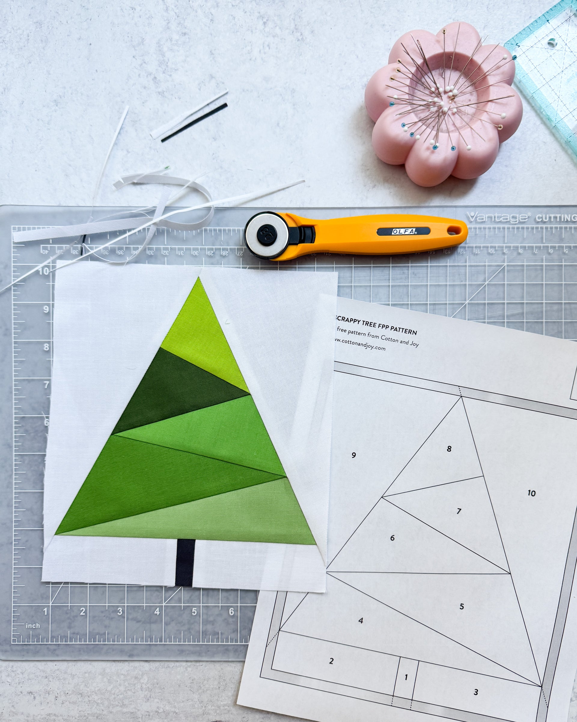 como fazer a tcnica do foundation paper piecing